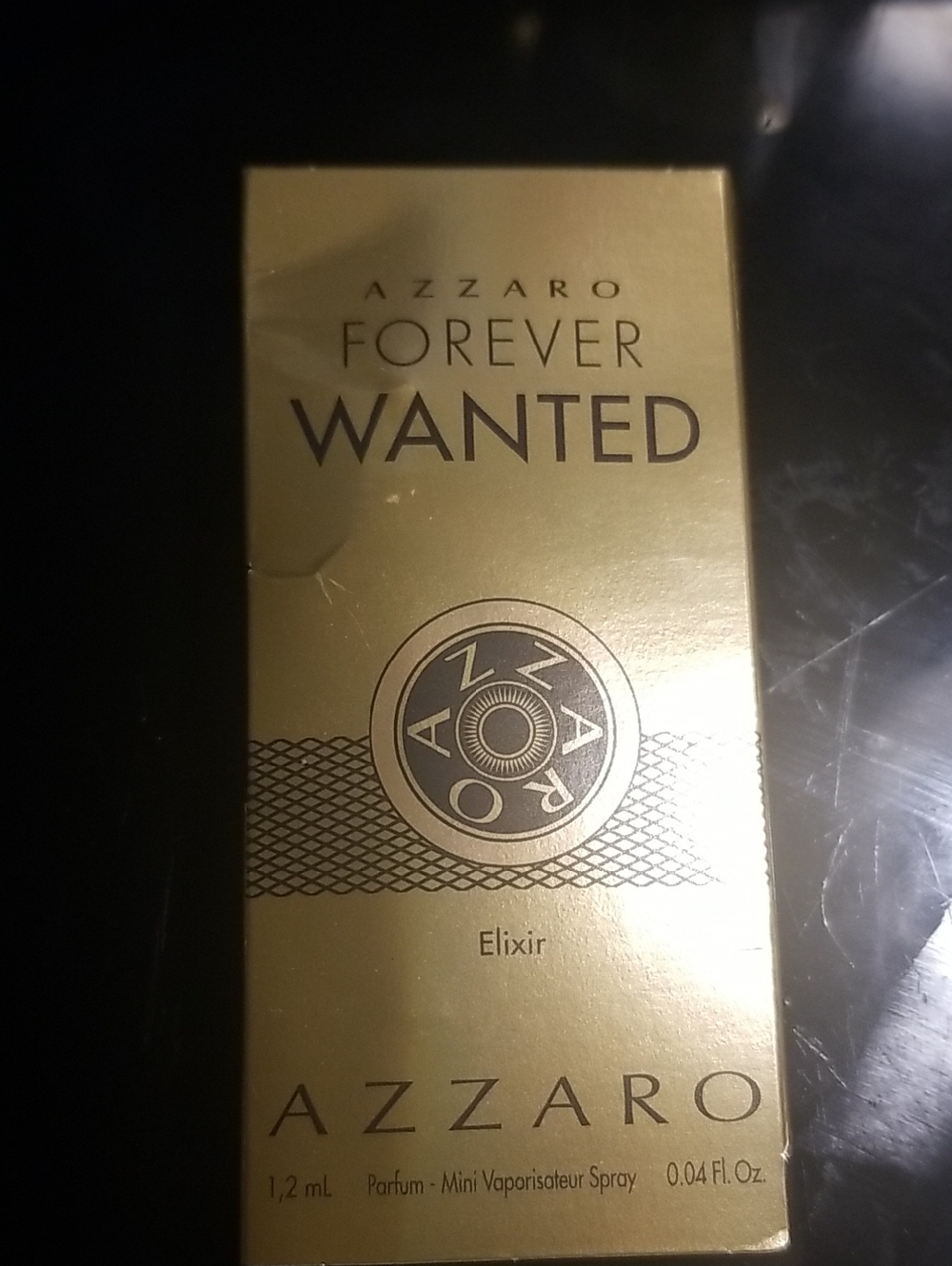 Azzaro Forever Wanted Elixir Mini Spray - Gold 1.2ml Travel